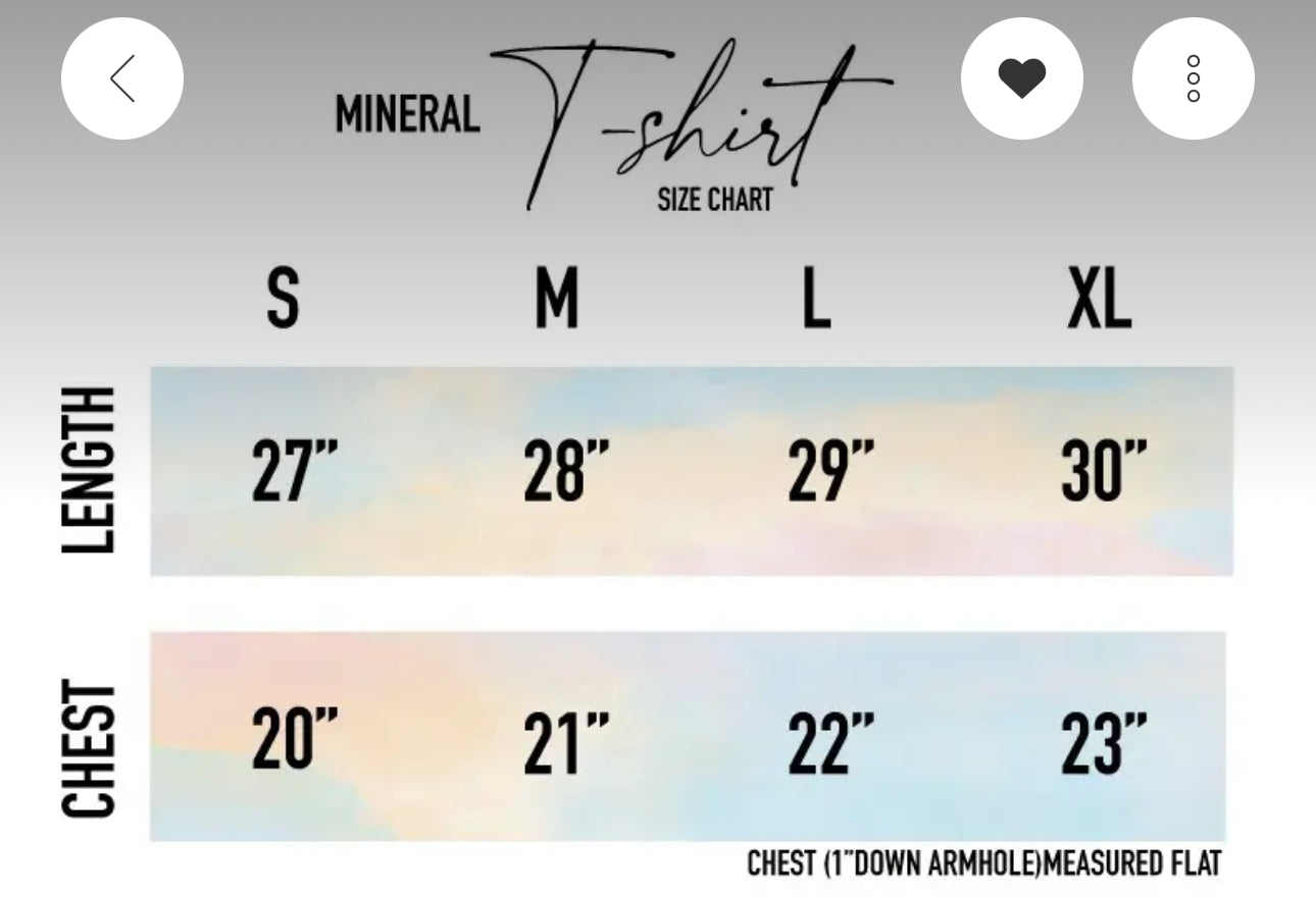 Small town girl- Mineral Washed Tee