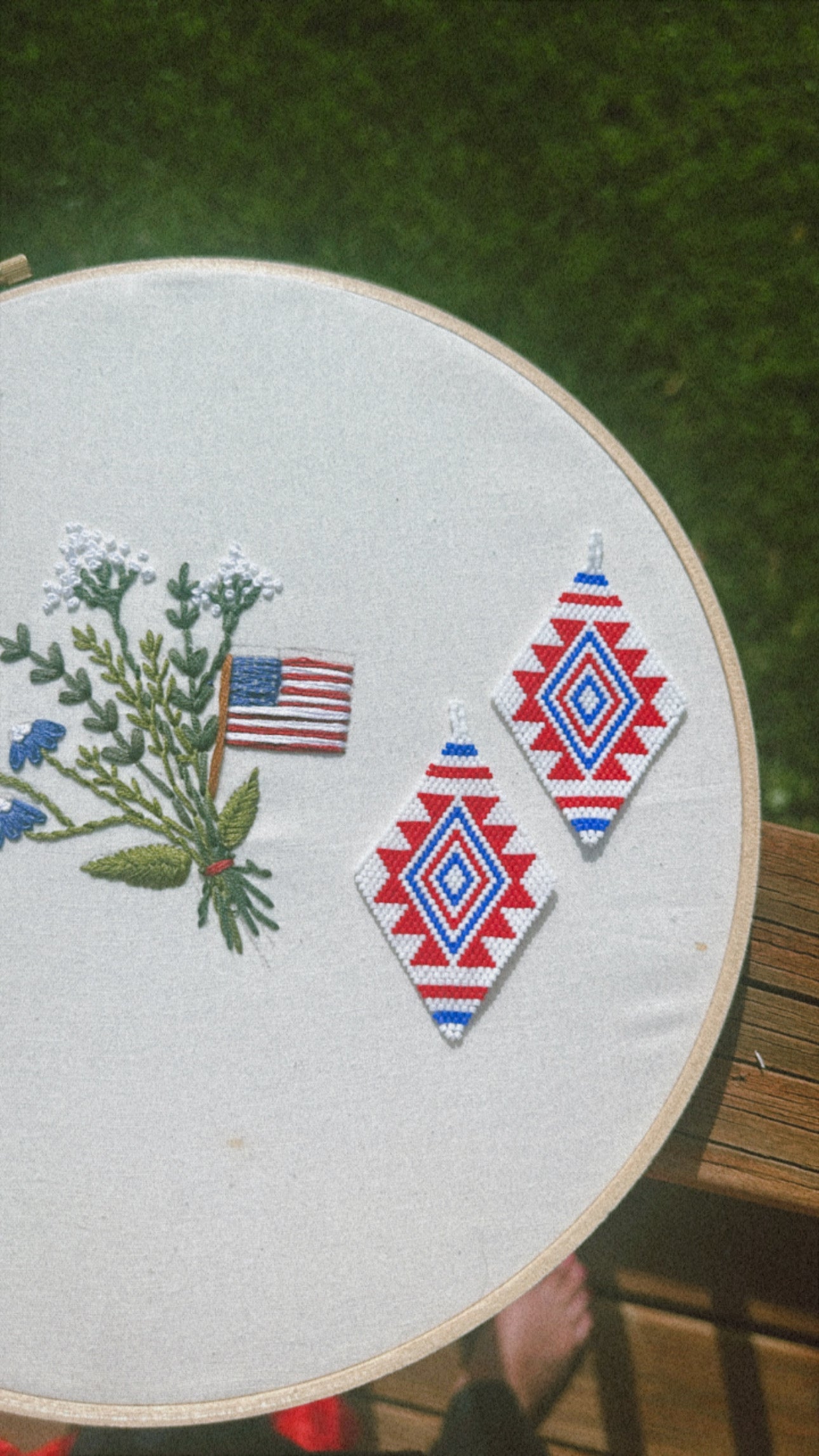 God Bless America XL diamond set