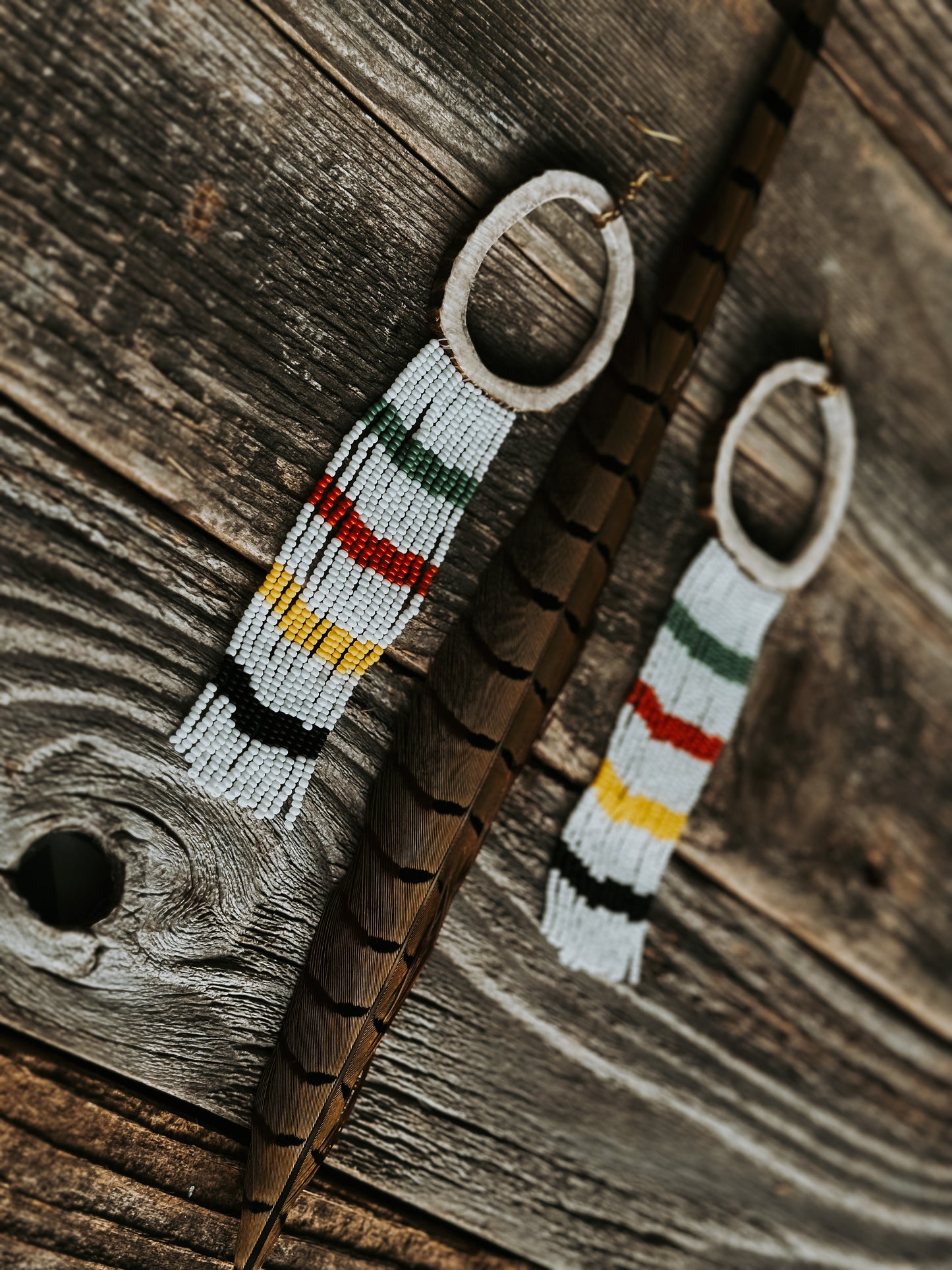 Elk Antler Glacier Blanket Fringe Set