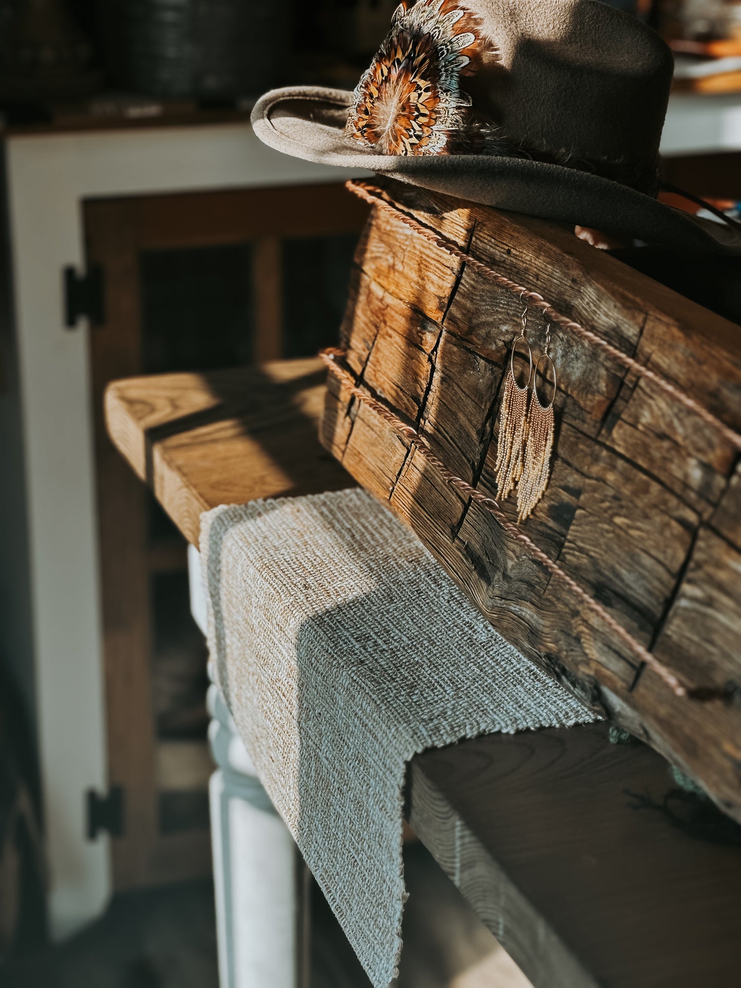 Rustic Earring Rack-The Cheyenne