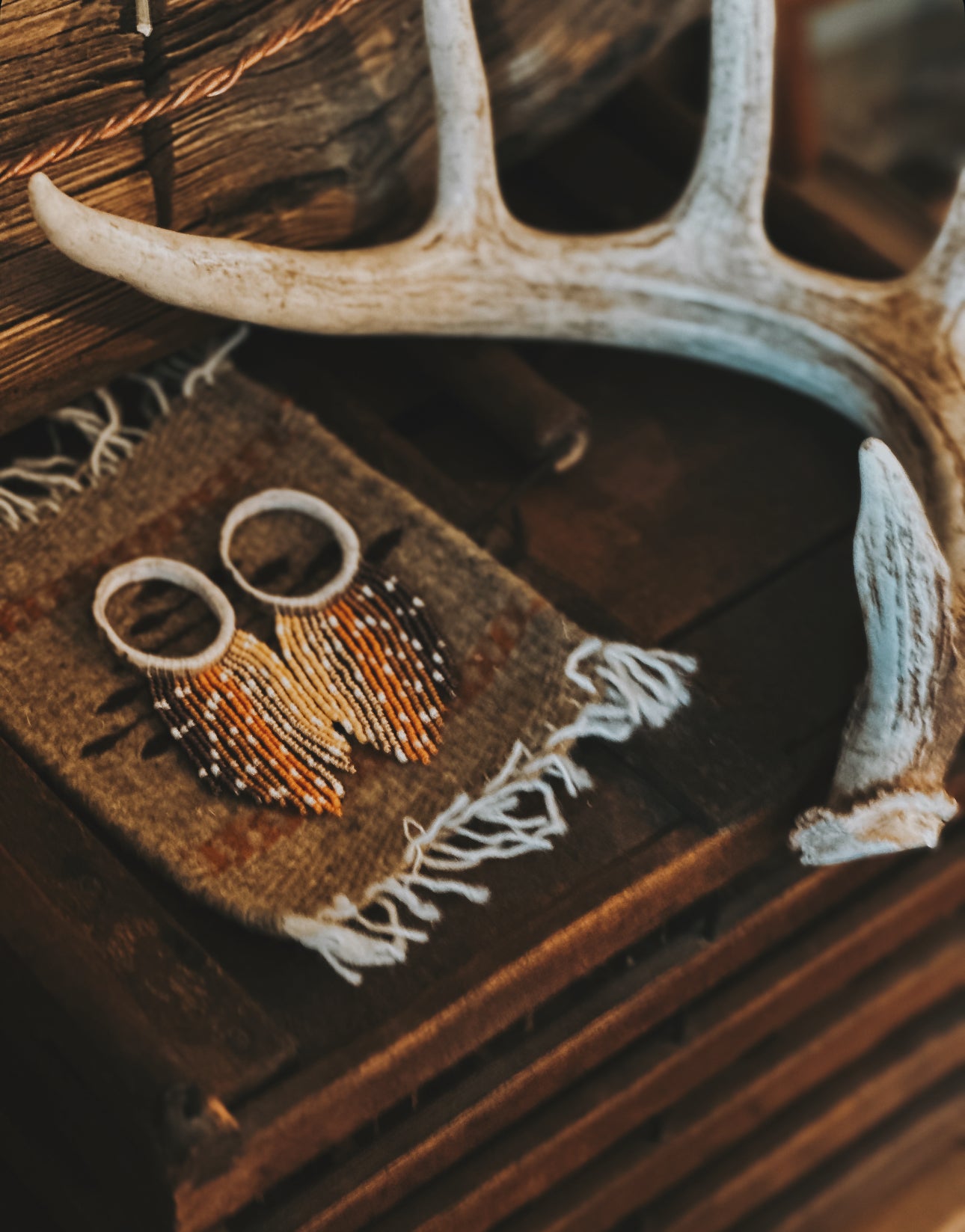 Elk antler Fawn Set-Autumn Hues