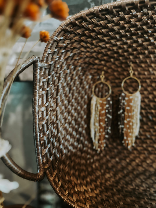 Mazatl Fawn beaded hoop-03