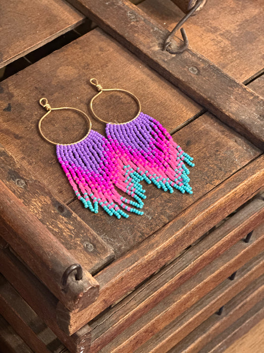 Chica beaded hoops-02