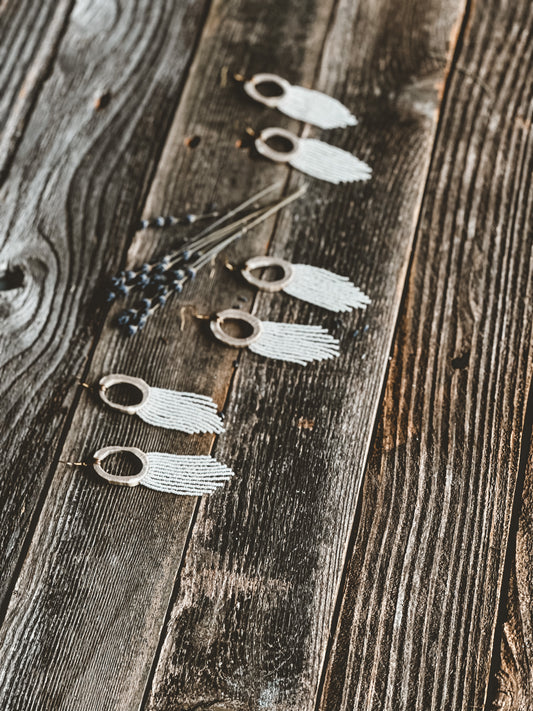 Antler Fringe Earrings